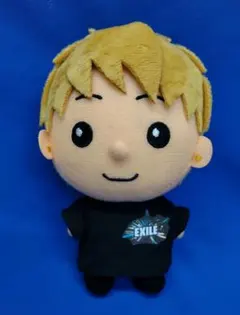 Tちゃん ぬいぐるみキーホルダー用 黒Tシャツ TAKAHIRO 道の駅