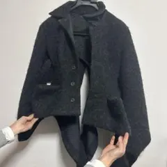 d*2様 Yohji Yamamoto ブラックジャケット サイズ5のサムネイル