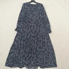 【タグ付き未使用】ウンディッチノーベ　ツイードロングワンピース　定価4.9万 タグ付き未使用】ウンディッチノーベ ツイードロングワンピース 定価