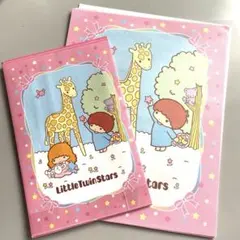 キキララ　レトロ　レターセット　サンリオ