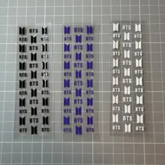 BTS ロゴ ペンラップシール 3枚セット