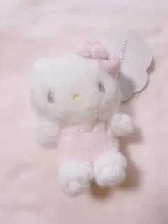 キティ サンリオ マスコット しろふわ雲でおひるねデザインシリーズ