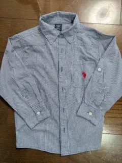U.S. POLO ASSN. チェック柄長袖シャツ