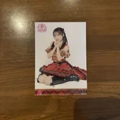 【新品】 AKB48 向井地美音 20周年記念 赤チェック衣装 生写真