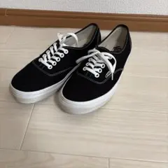 Vans ブラックキャンバススニーカー