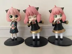 箱付き★スパイファミリー Qposket プチエット フィギュア 3体セット