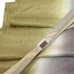 4830 高麗 帯締め 帯揚げ セット 正絹 フォーマル 手織り 新品