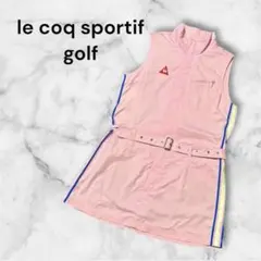 le coq sprtif golf collection ワンピース　ピンク
