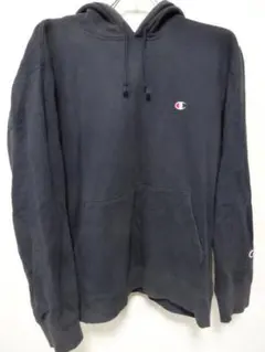 Champion ネイビー パーカー