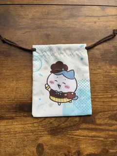 ハチワレ　ココスコラボ巾着