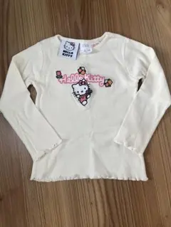 Hello Kitty 長袖カットソー クリーム色