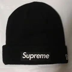 美品☆Supreme New Era Box Logo Beanie