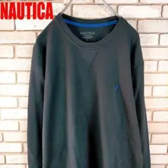 ノーティカ ロンT ワンポイントロゴ 長袖 Tシャツ 古着 90s