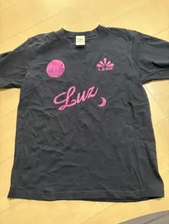 LUZ e SOMBRA Tシャツ ブラック ピンク Mサイズ