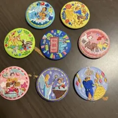 【まとめ売り 8種】ディズニー刺繍缶バッチ