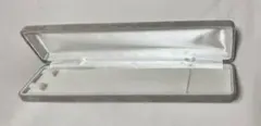 アクセサリーケース　ジュエリーケース　美品　セーム　サテン　保管用　持ち運び用