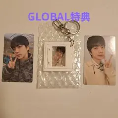 BTS アリラン GLOBAL特典 キーホルダー トレカ ジン ソクジン