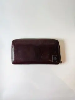 DIESEL ディーゼル 長財布 ラウンドファスナー ボルドー 本革