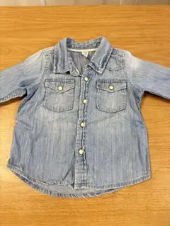 baby GAP デニムシャツ　80センチ　男の子　女の子
