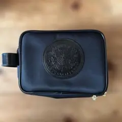 GIANFRANCO FERRE 黒ナイロン製クラッチバッグ