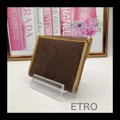 【匿名配送】ETRO✨エトロ✨コンパクトパスケース✨