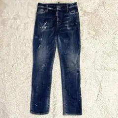 DSQUARED2 ディースクエアード　デニム　スキニー　ダメージ　サイズ36