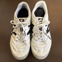 New Balance 422 ホワイト/ブラック サッカーシューズ24.5㎝