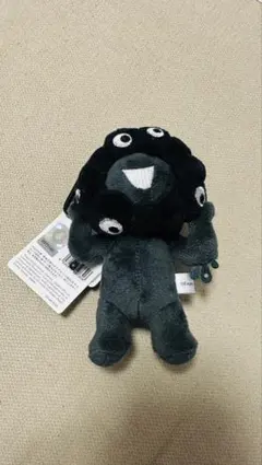 黒ミャクミャク 立ち カラビナ付き 大阪万博 2025