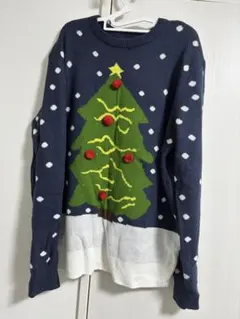 クリスマスツリー ニット アグリーセーター L
