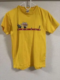 Printstar 水牛イラスト Tシャツ イエロー 150