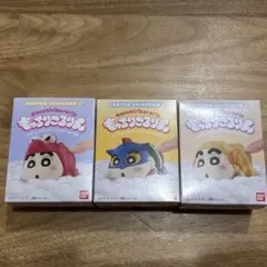 クレヨンしんちゃん もっちりころりん2 フィギュア 3種セット