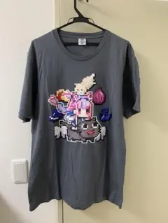 Minato Aqua ピクセルアート Tシャツ XLサイズ