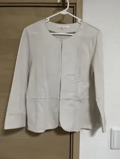 ノーカラージャケット サイズ40 Lサイズ