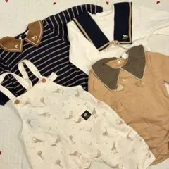 cottoli ロンパースセット