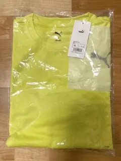 青梅マラソン　PUMA 蛍光イエロー Tシャツ　XLサイズ