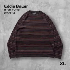 か*か様 Eddie Bauer メリノウールニット ハイゲージ マルチボーダーのサムネイル
