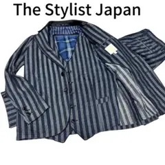 The Stylist Japan カイハラデニムスーツ　3ピース　セットアップ