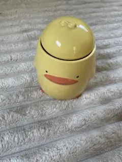マザーグース　ひよこ型陶器小物入れ