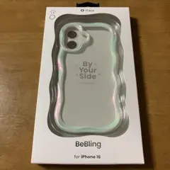 新品iPhone16 オーロラホワイトiface BeBling