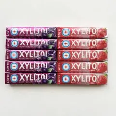 LOTTE ロッテ キシリトールガム グレープ ストロベリー 10個のサムネイル