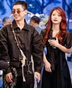 Black raw denim jacket ファイヤーマンジャケットy2k