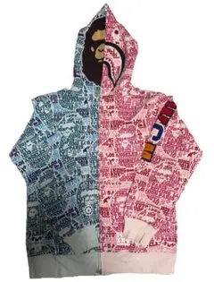 A BATHING APE シャークパーカー マルチカラー - メルカリ