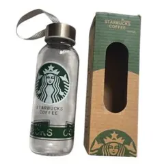 【新品未使用】Starbucks 300ml ガラスボトル 海外限定
