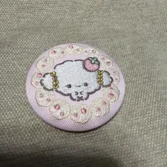 こぎみゅん サンリオ 刺繍缶バッジ