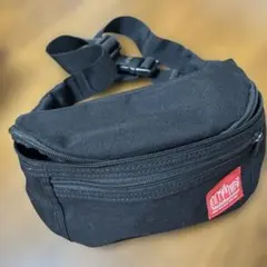 ブラックボディバッグ・ウエストポーチ