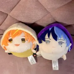 プロセカ 東雲彰人 青柳冬弥 もちマス ぬいぐるみ 2つセット チャームつき