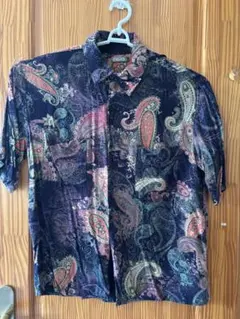 kutir クティール 半袖 柄シャツ ペイズリー柄のサムネイル