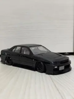 京商ミニッツNissan Skyline GT-Rフロント&テールランプ付　黒 京商ミニッツNissan Skyline GT-Rフロント&テールランプ付 黒 - メルカリ