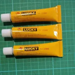LUCKY ノントルエンゴムのり 7ml 3本セットのサムネイル