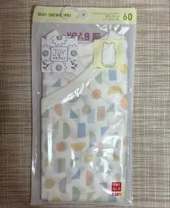 ユニクロBABY コットンメッシュインナーボディスーツ(ノースリーブ)60サイズ